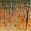 Hayedo I rojo Gustav Klimt